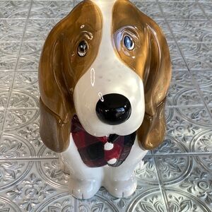 The Pioneer Woman Charlie The Bassett Hound Ceramic Treat or Cookie Jar